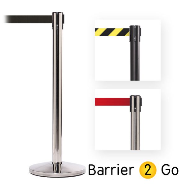 Retractable Belt Barriers at Barrier 2 Go