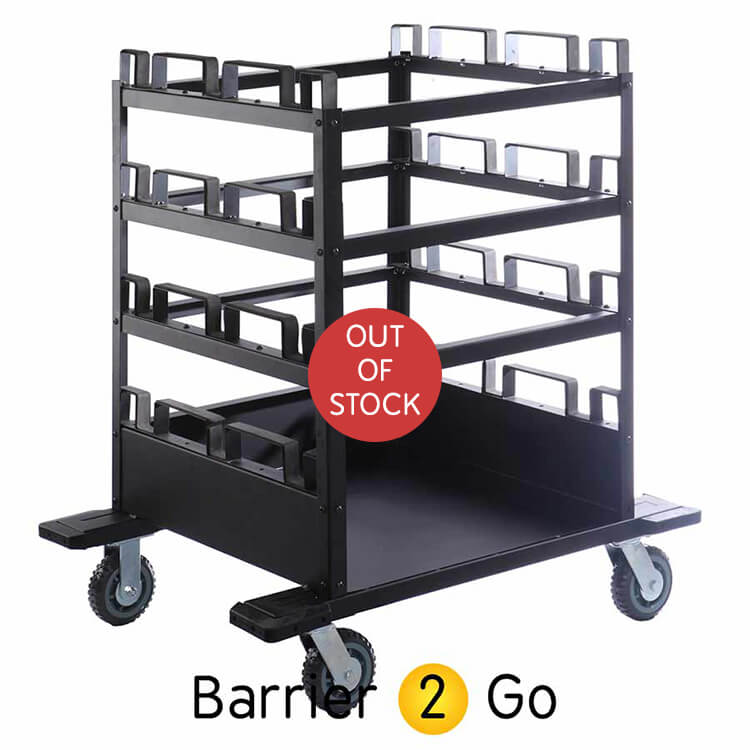 OOSF-Belt-Barrier-12-post-Storage-Cart-op